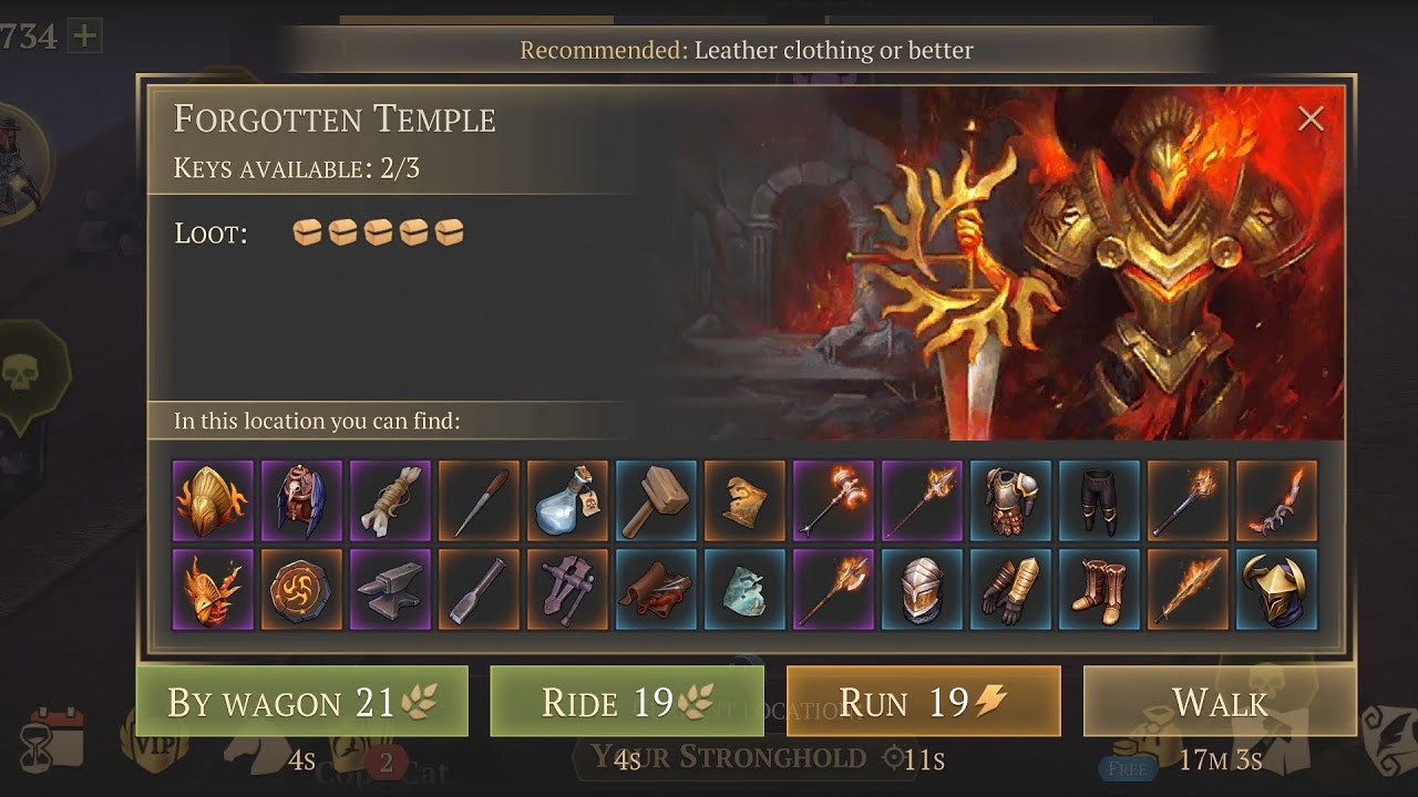Best Outfits For Doing Forgotten Temple Legendary Full