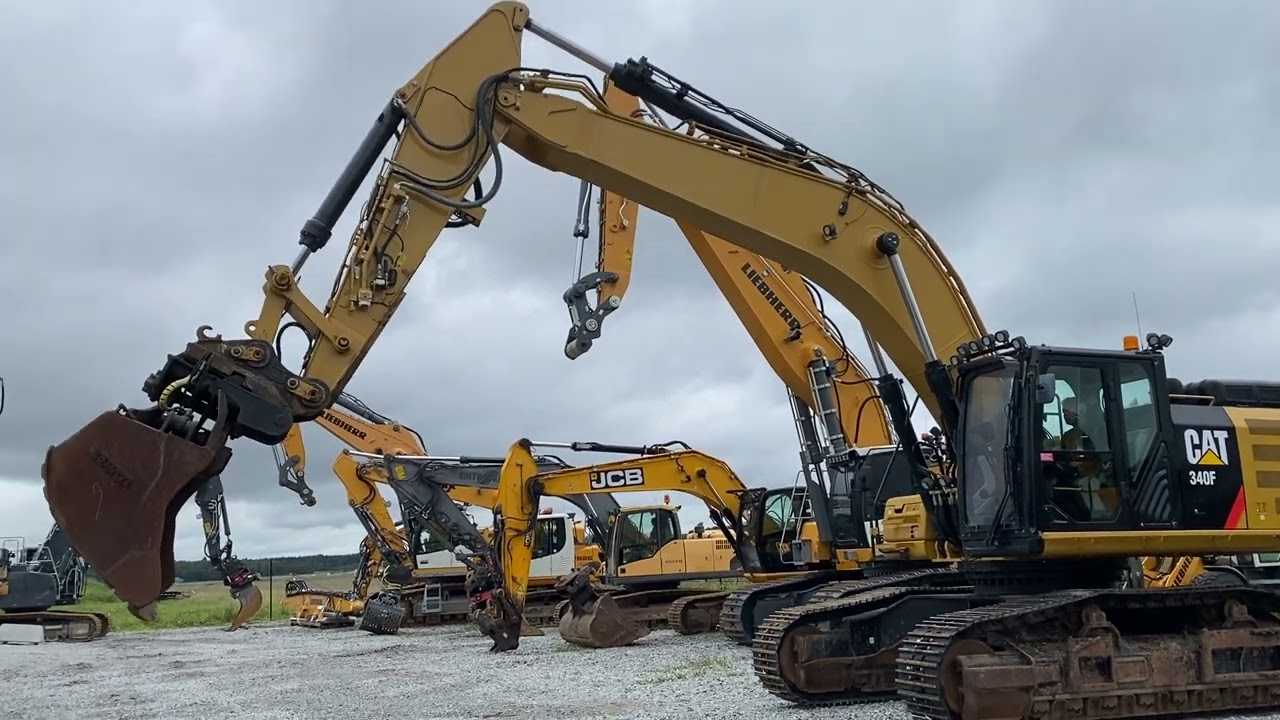 Bandgrävare CAT 340F