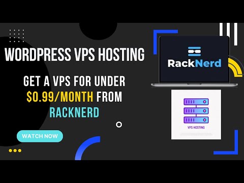 Great WordPress Website Hosting (less that $0.99/month!) RackNerd VPS Hosting