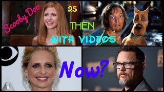 Scooby Doo cast then and now