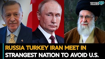 Russia Turkey Iran Meet In Strangest Nation To Avoid U.S.| Iran-Israel War