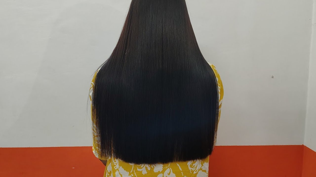 How to straight your hair at home | hairstyle at home 