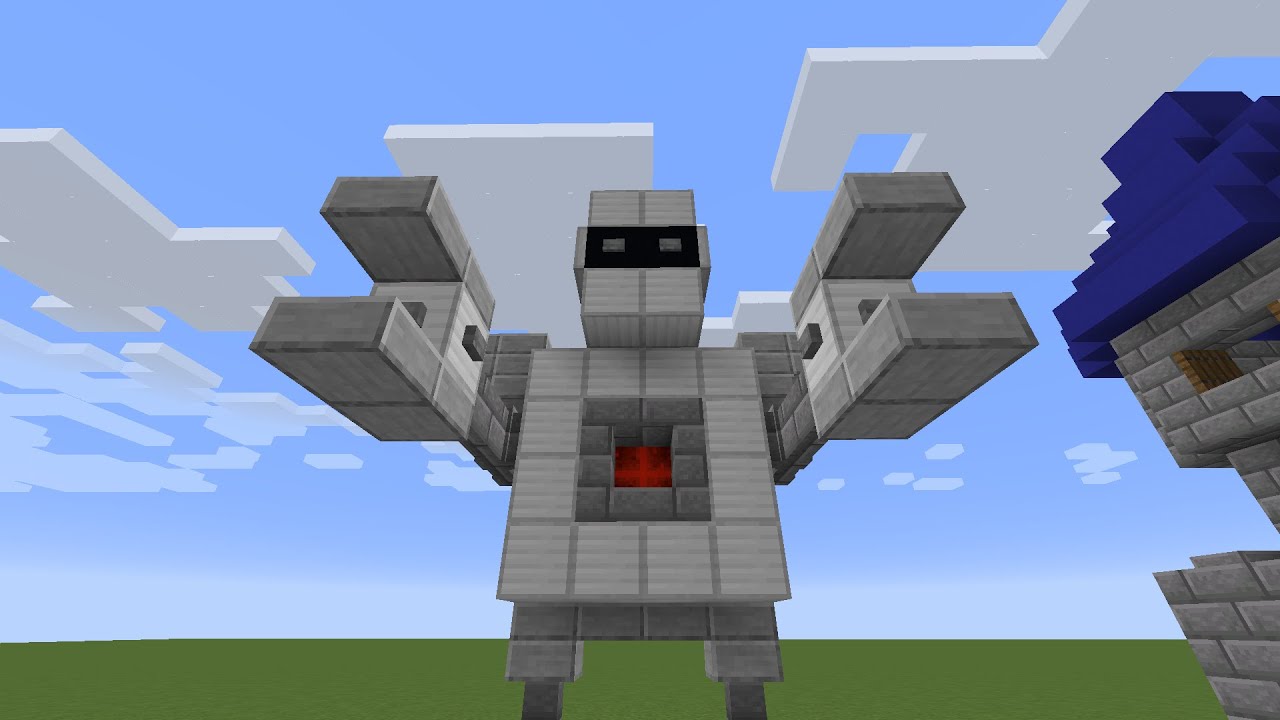 MINECRAFT BUILD BATTLE - ROBOTS - YouTube