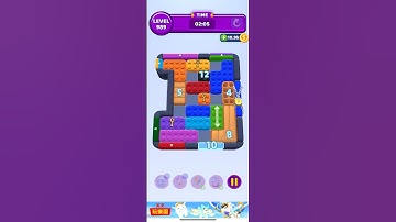 Color Block Jam Level 989 solution #colorblockjam #gaming #colorblockjamgame #games