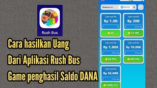 Cara hasilkan Uang Dari Aplikasi Game Rush Bus Game Penghasil Saldo DANA screenshot 5