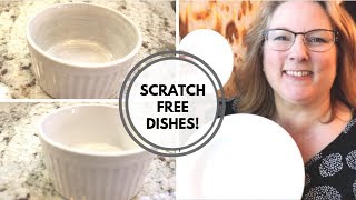 Scratch Free White Dishes | Quick Tip Tuesday