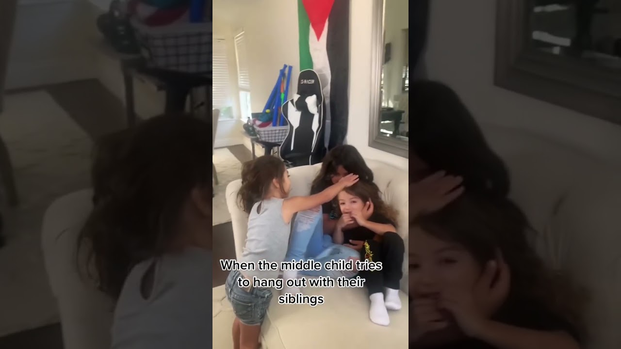 MIDDLE CHILD GOT SLAPPED TO THE FLOOR 😫