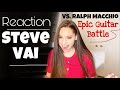 Steve Vai vs Ralph Macchio Epic Guitar Battle - REACTION