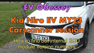 Kia Niro EV MY23 (2022-) Internal system secrets - Car Scanner session for Car Scanner geeks screenshot 5