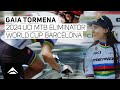 Behind the scenes at the uci mtb eliminator world cup round in barcelona with gaia tormena