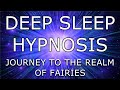 Sleep hypnosis very strong  magic journey to the realm of fairies  talking into sleep