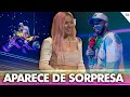 Karol g llega de sorpresa al concierto de Anuel. El gesto de Anuel que volvió a enamorar a Karol G.