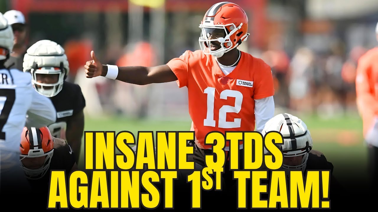FANS IN SHOCK As Shedeur Sanders DOMINATES At Browns Training Camp Day 4 With The 3TDS!