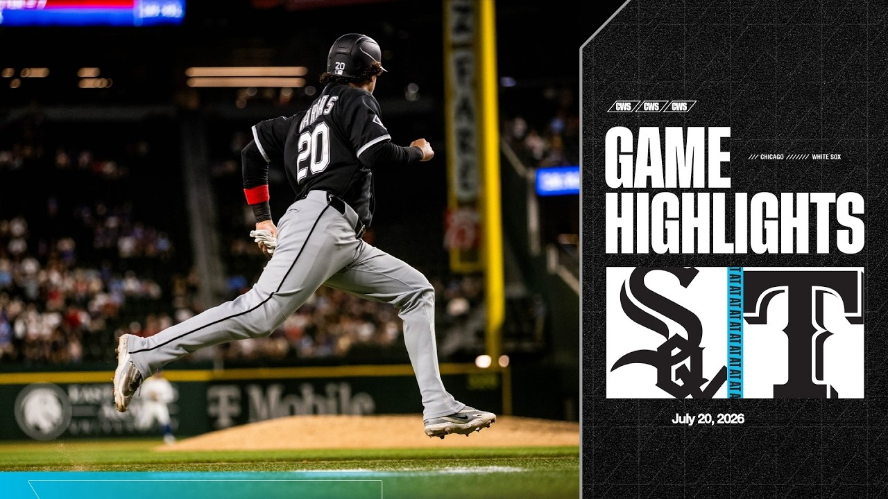 HIGHLIGHTS: Vargas & Benintendi Combine for FIVE RBI in Win Over Rangers (7.20.26)