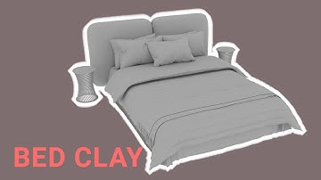 Display mode of clay mode in 3DS Max