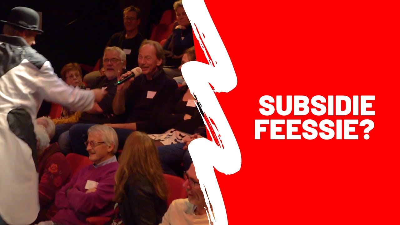 Subsidie hè? Koe op zolder in Stadspodium GO Leerdam. Eindelijk! || VAN STREEK