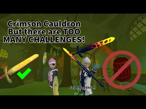 Crimson Cauldron But There Are TOO MANY CHALLENGES Feat Boethiah