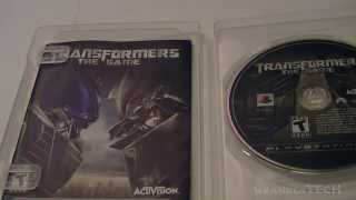 Transformers The Game Unboxing