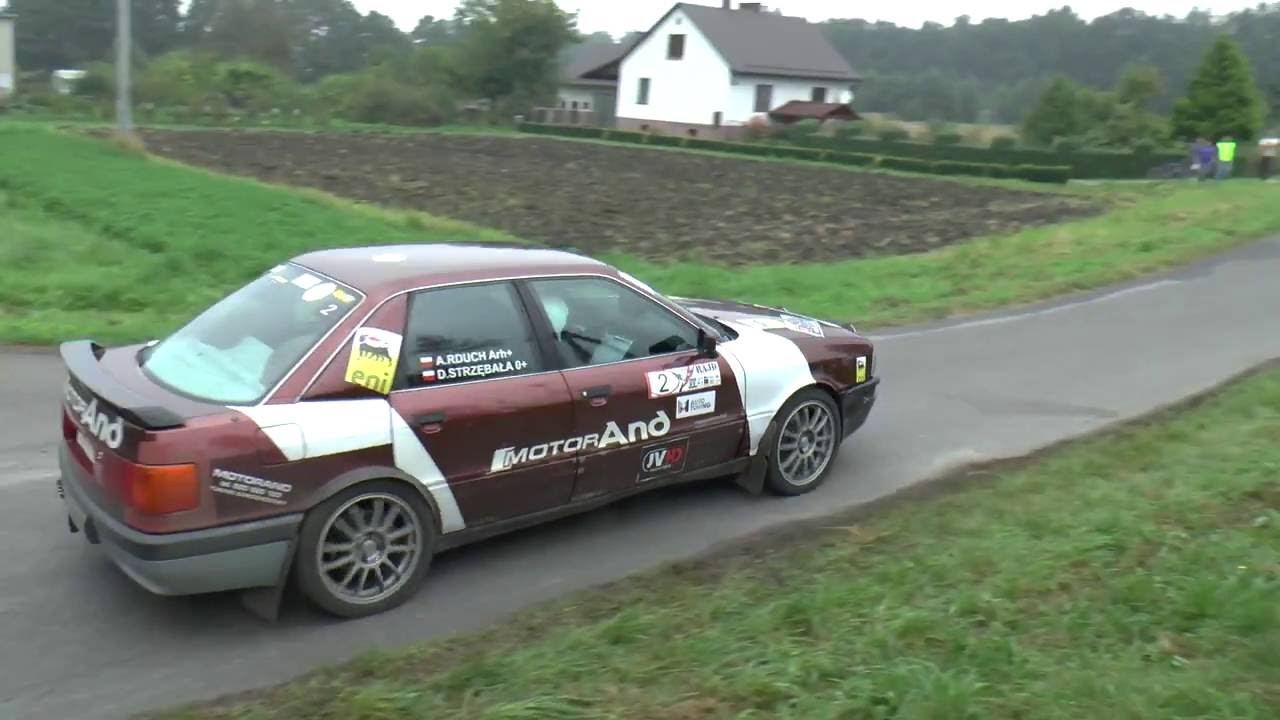 ATM RALLY&RACE GC RUNDA 5 Rduch Strzębała Audi 90 Quattro - YouTube