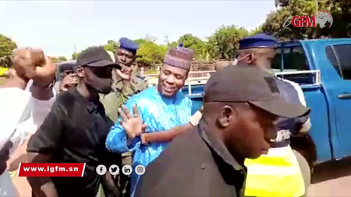 Les images de l'arrestation de Bougane Gueye Dany
