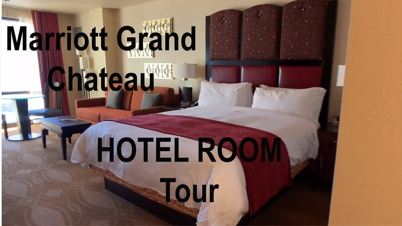 Marriott Vacation Club's Grand Chateau Las Vegas Hotel / Studio Room Tour 