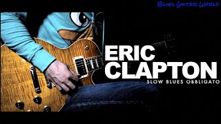 How to play like Eric Clapton - Slow Blues Licks | Ear Copy Training | Guitar Lesson