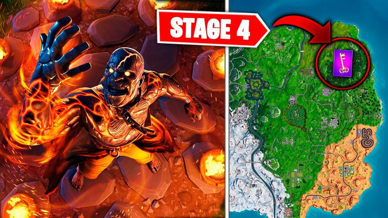What is Stage 4 of the 4 key stage of fire?