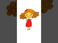 How to draw a girl with curly hair, easy drawing for kids #diy #creative #art #stepbystep #preschool