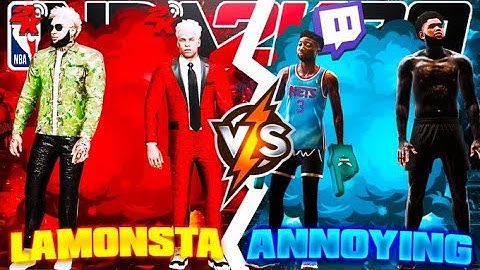 LaMonsta Vs AnnoyingTV BEST OF 7 SERIES FOR $1000 ON NBA2K20