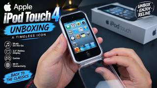 iPod Touch 4 | Retro Unboxing & Hands-On Review @adamtech2695