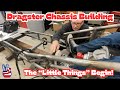 Dragster chassis building  the little things begin builtnotbought