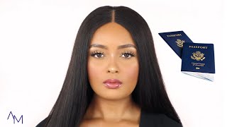 Doing My Makeup For My Passport Photo + Taking It Myself!