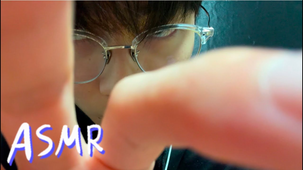 시각적 팅글 카메라 태핑 ASMR-마루