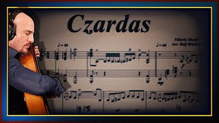 Video thumbnail of "Czardas de monti Spanish Guitar played by Sledge"