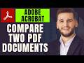 How To Compare Two Pdf Documents in Adobe Acrobat