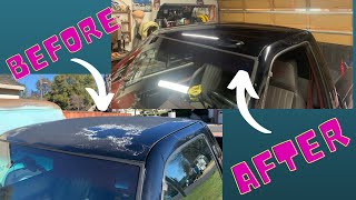 How To Fix Damaged Paint With Vinyl Wrap!! | Under $40 | DIY