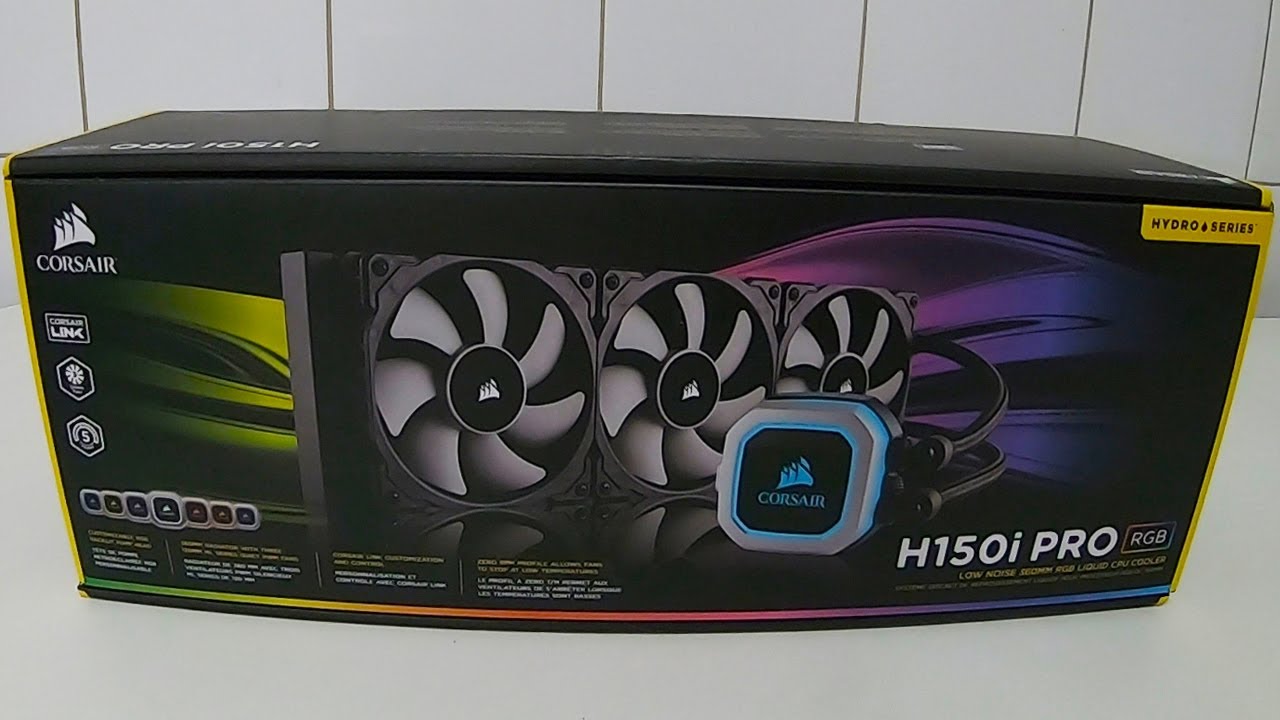 WATERCOOLER CORSAIR H150i PRO RGB 