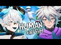 I made cyyuvtuber hate me  human fall flat w cyyuvtuber