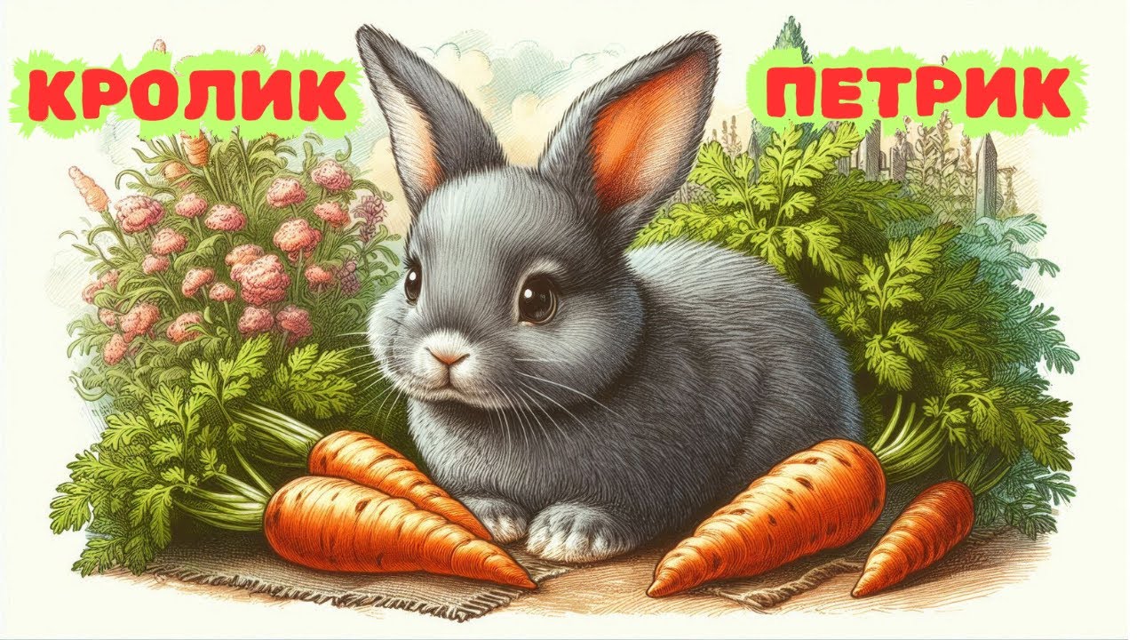 Аудіоказка Казка про кролика Петрика Беатрікс Поттер/ Аудіоказки українською мовою