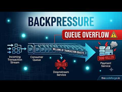 An Unbounded Queue Grew to Millions and OOM'd the Payment Service — Backpressure