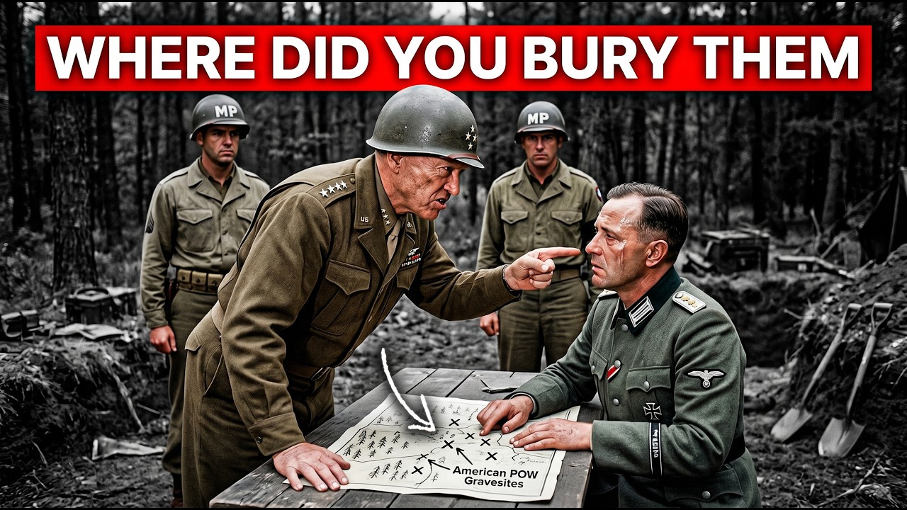 SS Commander Refused to Reveal Where POWs Were Buried — Patton Changed His Mind Fast