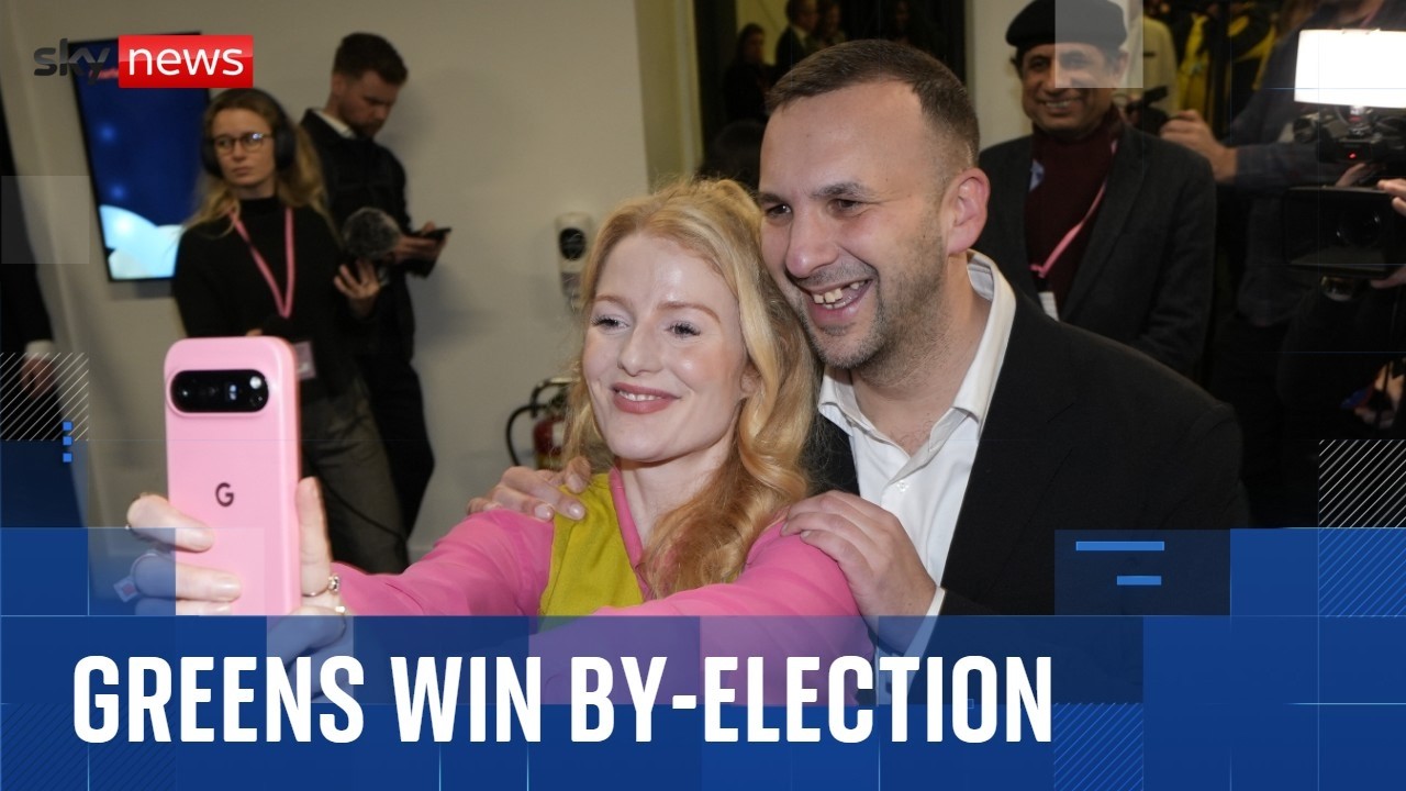 Greens win Gorton and Denton by-election, dealing blow to Keir Starmer