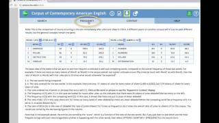 Video 5- Compare search and other corpora