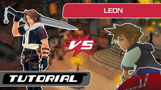 Kingdom Hearts: Leon Boss Tutorial