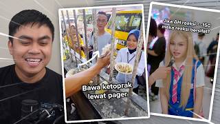 Ketika penjual ketoprak menggunakan ilmu fisika... 😂😂