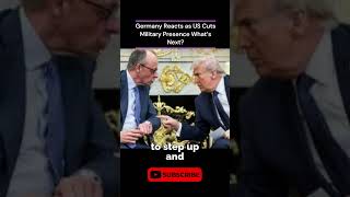 Germany Reacts as US Cuts Military Presence What’s Next? | Big Shift: US Military Exit Co#shortsnews