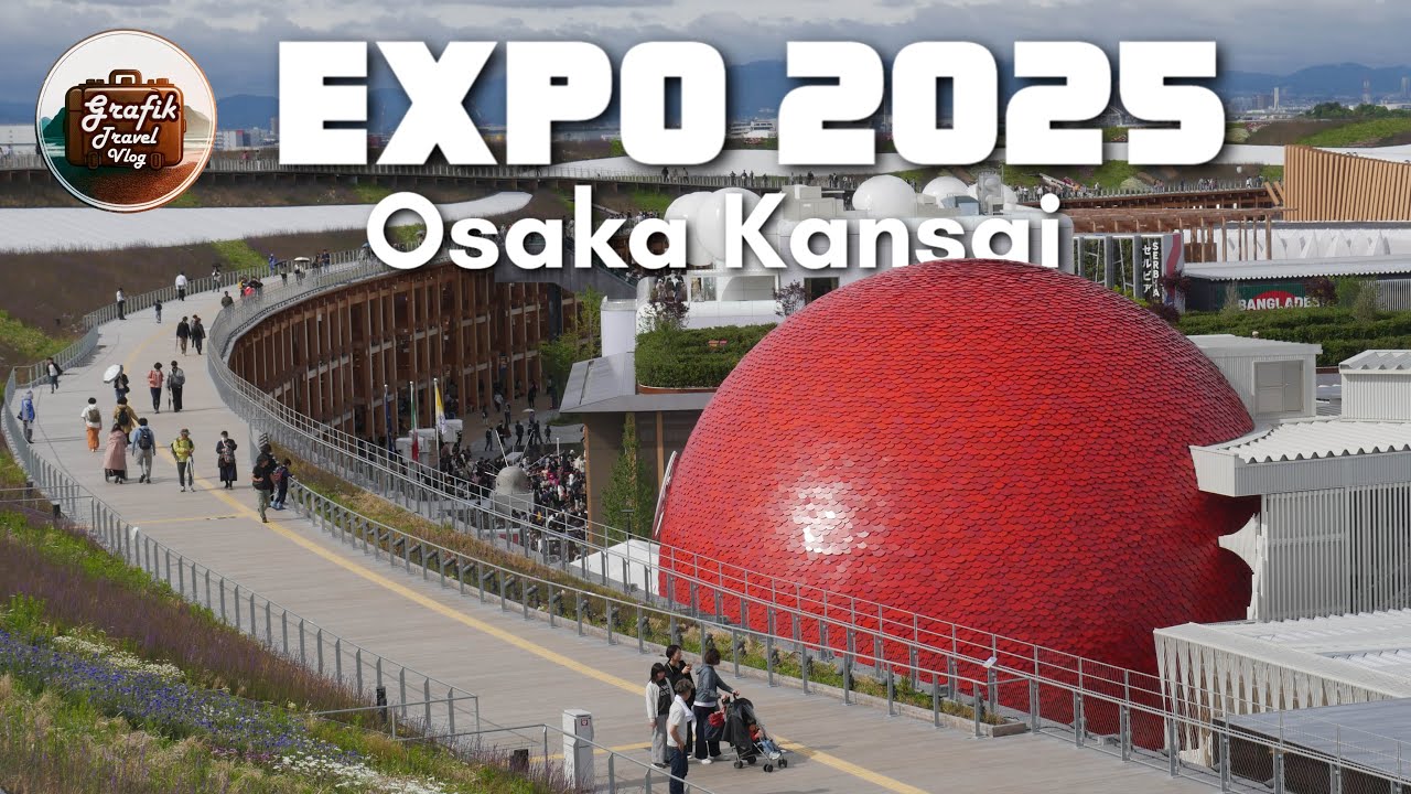 Expo 2025 Osaka Kansai. Большой выпуск с прогулкой по острову и павильонам всемирной выставки