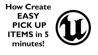 HOW create PICK-UP ITEMS in UNREAL ENGINE 4 !!