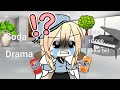 Soda Drama || Gacha life skit || Feat. Genderbend OC and 2 besties