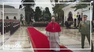 Папа Римский начал турне по Африке в Алжире и призвал к миру на фоне войны с Ираном. screenshot 5
